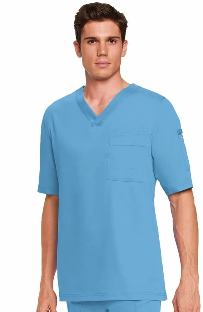 Grey's Anatomy Clearance Men's 3-Pocket V-Neck Solid Scrub Top 3 Grey's Anatomy Clearance Men's 3-Pocket V-Neck Solid Scrub Top