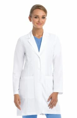 Grey's Anatomy Women's 2 Pocket Stretch 35'' Lab Coat