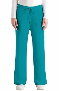Grey's Anatomy Clearance Women's 4-Pocket Elastic Back Scrub Pant