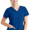 Barco Uniforms Women's Unison Solid Scrub Top -Scrubs for Women shop 1 bc be001 650