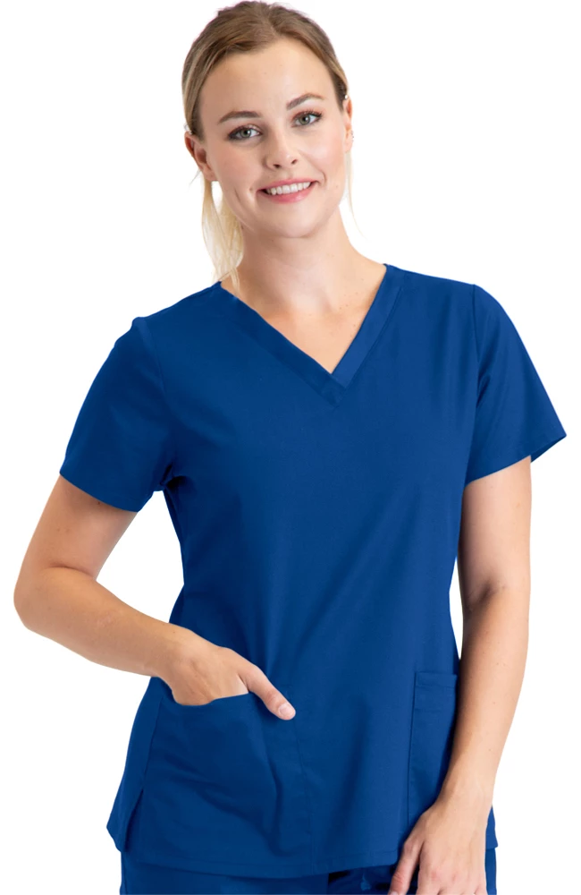 Barco Uniforms Women's Unison Solid Scrub Top 3 Barco Uniforms Women's Unison Solid Scrub Top