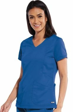 Grey's Anatomy Anatomy Women's Kira Solid Scrub Top
