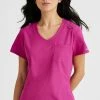 Skechers Women's V-Neck Tuck-In Scrub Top