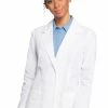 Cherokee Clearance Women's Daisy Embroidered 29½" Lab Coat -Scrubs for Women shop 1 ck 2390 clearancewht 650