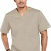 Cherokee Workwear Clearance Men's V-Neck Solid Scrub Top 1 Cherokee Workwear Clearance Men's V-Neck Solid Scrub Top -Scrubs for Women shop 1 ck 4743 clearancekak 650