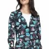 Cherokee Clearance Women's I'm A Dentisaurus Print Jacket 2 Cherokee Clearance Women's I'm A Dentisaurus Print Jacket -Scrubs for Women shop 1 ck ck321 printclearanceidt 650