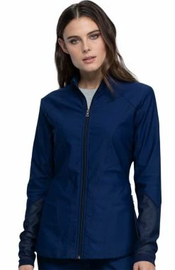 Cherokee Women's Zip Front Scrub Jacket