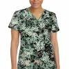 Healing Hands Women's Amanda Into The Woods Print Scrub Top -Scrubs for Women shop 1 hh 2266 printitw 650
