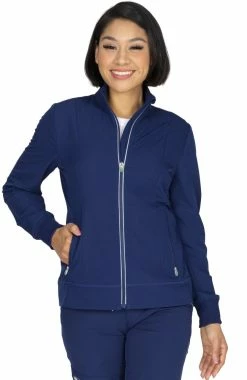 Healing Hands Clearance Women's Carly Solid Scrub Jacket