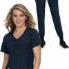 Koi Women's Longevity Solid Scrub Top & Cherish Jogger Scrub Pant Set -Scrubs for Women shop 1 ko 23set 650