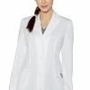 Med Couture Originals Women's Performance Lab Coat -Scrubs for Women shop 1 pe 8616 whi 650