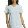White Cross Clearance Women's Fast Track Print Scrub Top -Scrubs for Women shop 1 wc 795 printclearancefst 650