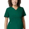 WonderWORK Women's Maternity Solid Scrub Top -Scrubs for Women shop 1 wk 145 650