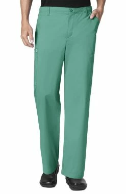 WonderWORK Clearance Men's Zip Fly Cargo Scrub Pant