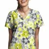 WonderWink Clearance Women's Sun Kissed Print Scrub Top 2 WonderWink Clearance Women's Sun Kissed Print Scrub Top -Scrubs for Women shop 1 wk 6257 printclearancesks 650