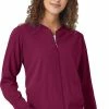 WonderWink Clearance Women's Bomber Solid Scrub Jacket -Scrubs for Women shop 1 wk 8129 clearance 650