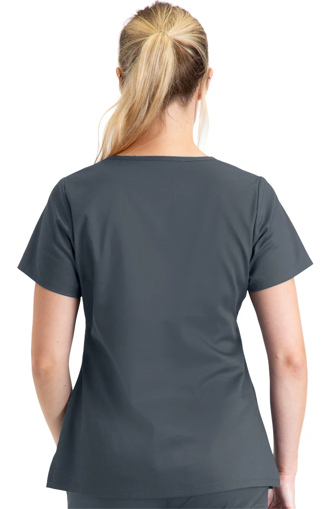 Barco Uniforms Women's Unison Solid Scrub Top 4 Barco Uniforms Women's Unison Solid Scrub Top - Image 2