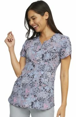 Heartsoul Clearance Women's Sweet Safari Print Scrub Top 8 Heartsoul Clearance Women's Sweet Safari Print Scrub Top -Scrubs for Women shop 3 ck hs643 printclearance 650