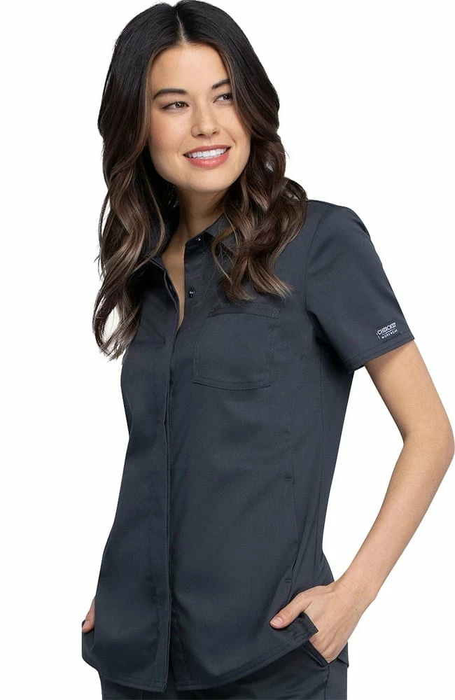 Cherokee Workwear Women's Polo Shirt 5 Cherokee Workwear Women's Polo Shirt - Image 3