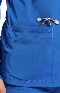 Dickies Women's Snap Front Solid Scrub Jacket -Scrubs for Women shop 3 di dk380 650