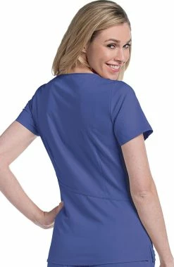 Urbane Clearance Women's Sophie Crossover Solid Scrub Top 7 Urbane Clearance Women's Sophie Crossover Solid Scrub Top -Scrubs for Women shop 3 ln 9577 clearance 650