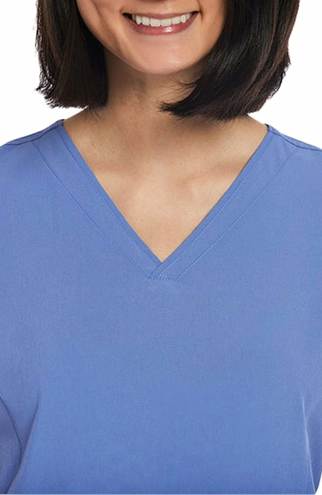 Maevn Uniforms Women's Contoured Solid Scrub Top 5 Maevn Uniforms Women's Contoured Solid Scrub Top - Image 3