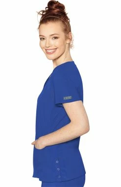 Med Couture Women's Raglan Solid Scrub Top -Scrubs for Women shop 3 pe 8470 650