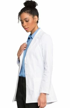 Cherokee Clearance Women's Daisy Embroidered 29½" Lab Coat -Scrubs for Women shop 4 ck 2390 clearance 650