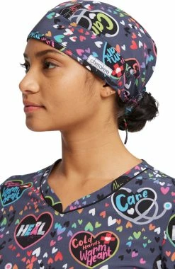 Cherokee Women's Work Of Heart Print Scrub Hat -Scrubs for Women shop 4 ck ck513 print 650