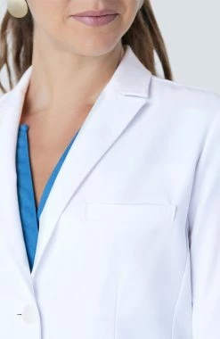 Medelita Women's J. Wright Slim Fit Lab Coat -Scrubs for Women shop 4 md lm12005 650