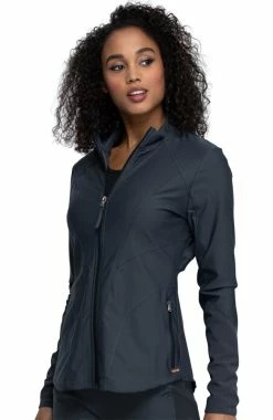 Cherokee Women's Zip Front Scrub Jacket -Scrubs for Women shop 5 ck ck390 650
