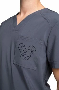 Cherokee Clearance Men's V-Neck Solid Scrub Top -Scrubs for Women shop 5 ck ck904a clearance 650