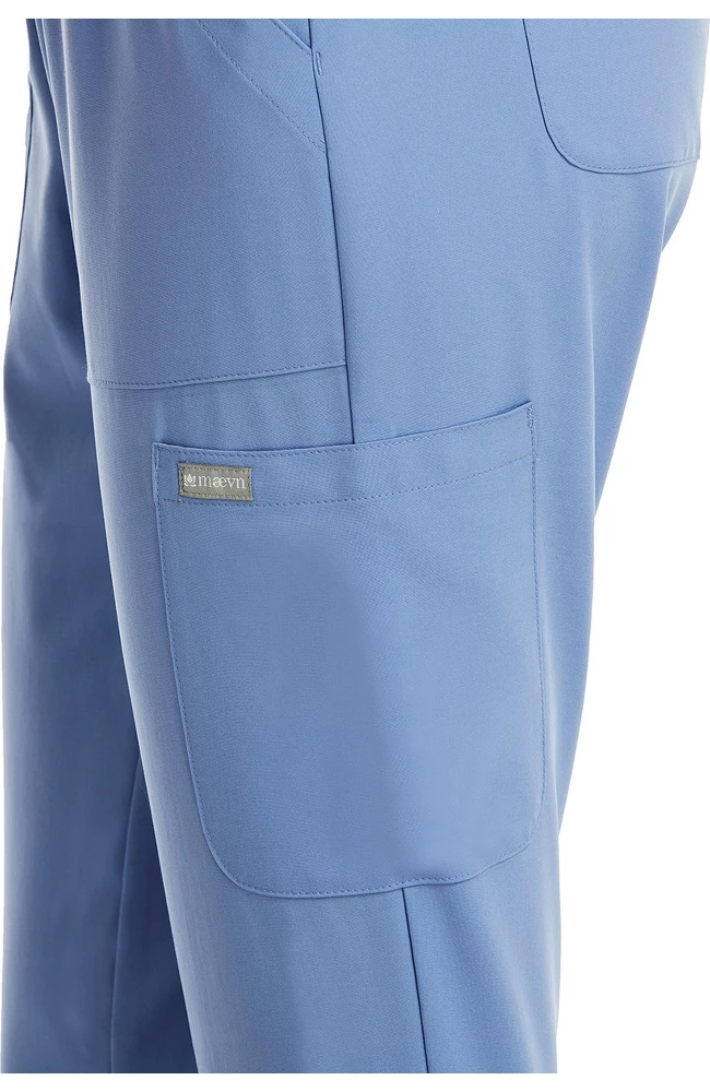 Maevn Uniforms Women's 6 Pocket Tapered Leg Scrub Pant 7 Maevn Uniforms Women's 6 Pocket Tapered Leg Scrub Pant - Image 5