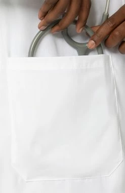 Landau Clearance Men's Three Button Closure Consultation 30¾" Lab Coat -Scrubs for Women shop 6 ln 3224 clearance 650