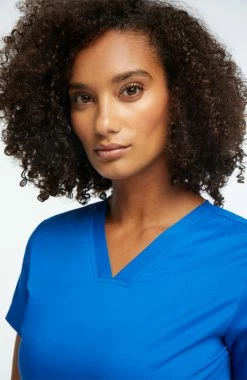 Cherokee Workwear Clearance Women's V-Neck Solid Scrub Top -Scrubs for Women shop 7 ck ww620 clearance 650